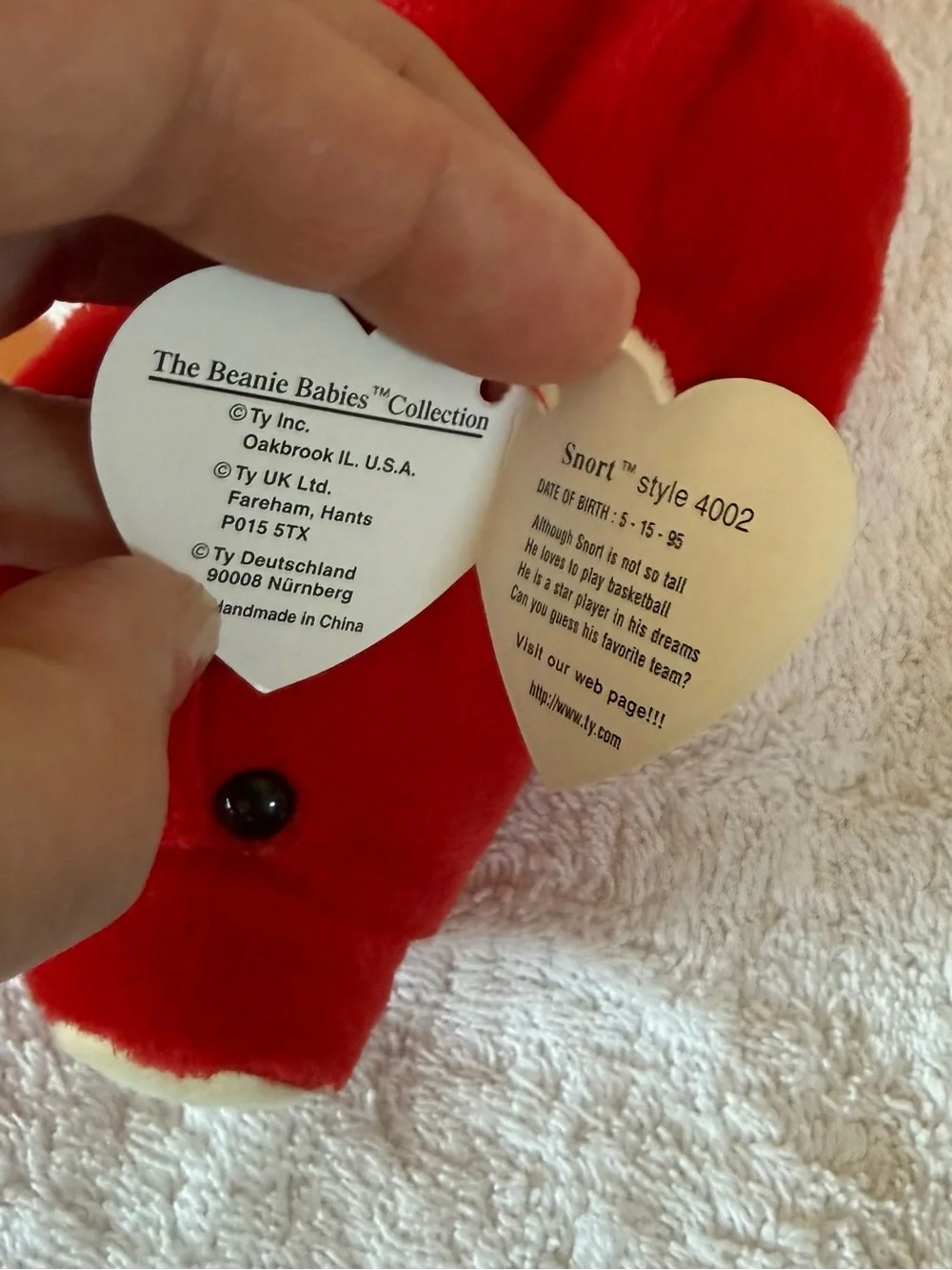 Squealer, Snort and Daisy Ty  Beanie Babies w Tags MWMT